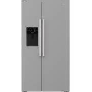 Hotpoint HPG26573WXP4UK American fridge freezer brushed steel, Dalzells