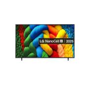 LG 75NANO80A6B 75-inch 4K Ultra HD QNED Smart TV - Front View