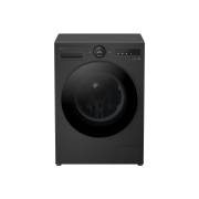 LG F4X7013TBB 13kg AI washing machine in black with LED control panel