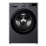 LG F4Y511GBLN1 11kg washing machine in Slate Grey front view
