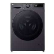 LG F4Y513GBLN1 13kg washing machine in Slate Grey front view