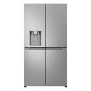 LG GML960PYFE 4 door fridge freezer in silver with smart cooling features