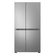 LG GSBC40PYPE side-by-side fridge freezer in Prime Silver finish