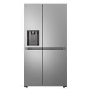 LG GSLC41PYPE side-by-side fridge freezer in Prime Silver finish