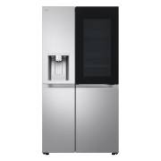 LG GSXE91BSAD InstaView™ fridge freezer in brushed steel with Door-in-Door™