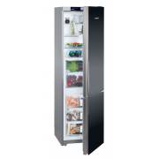 Liebherr Premium CBNPGB3956 Black Glass Fridge Freezer