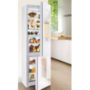 Liebherr Premium CBNPGW3956 White Glass Fridge Freezer