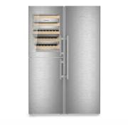 Liebherr XRCst 5295 Peak SmartSteel side-by-side wine and food storage fridge-freezer
