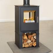 Mendip Loxton 8 Double Sided Logstore Ecodesign Stove