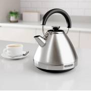 Morphy Richards 100130 Venture Pyramid Kettle – Brushed Stainless Steel