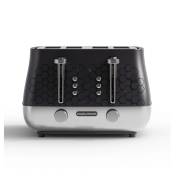 Morphy Richards Cassini 4-slice toaster in Moonless Night black finish