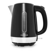 Morphy Richards Equip 1.7L Jug Kettle – Black Stainless Steel with Rapid Boil Technology