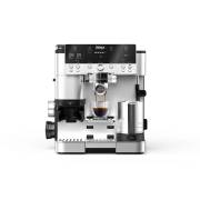 Ninja ES601UK Luxe Café Espresso Machine in black and stainless steel on kitchen worktop