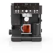 Ninja Luxe Café Premier Espresso Machine ES601UKBK in black with dual froth system