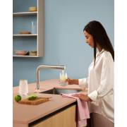 Quooker FTSST Front Tap in Stainless Steel – 3-in-1 modern kitchen tap