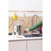 Quooker NSSCHR Nordic Square Single Tap - Stainless Steel