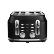 Rangemaster RMCL4S201BK 4 Slice Toaster - Matte Black