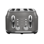 Rangemaster RMCL4S201GY 4 Slice Toaster - Slate Grey