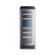 Rangemaster RWC3018SS 30cm wine cabinet in stainless steel with stainless steel trim