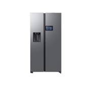 Samsung RS90F64EETEU American fridge freezer silver