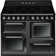 Smeg TR4110IBL - 110cm Victoria Aesthetic Induction Range Cooker - Black