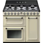 Smeg TR93P 90cm Victoria Dual Fuel Range Cooker 
