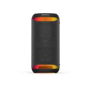 Sony SRSXV500B portable speaker front view with LED lighting