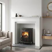 Stanley Oisin Eco Solid Fuel Stove Black Enamel Belfast NI Dublin Ireland