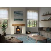 Stovax Huntington 20 Wood Burning Stove - Plain Door 