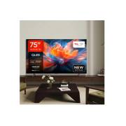 TCL 75T8C-UK 75 inch 4K QLED Smart TV front view