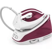 Tefal SV6110 Express Essential Steam Generator Iron - White & Red