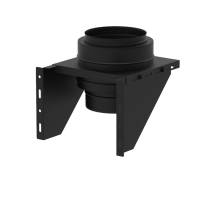 150mm SOLINOX Black Base Wall Support (Adjustable)