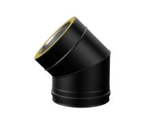 150mm SOLINOX Black Bend 45 Degree