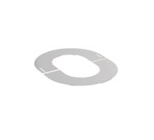 150mm SOLINOX Finishing Plate Oval 30-45 Degree