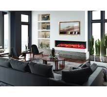 Avanti 190RW with optional Split Silver Birch Log effect installed as a two sided corner fire%281%29
