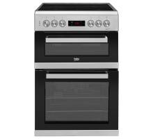 Beko KDC653S 60cm Double Oven Electric Cooker