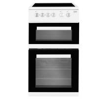 Beko KDVC563AW 50cm Double Oven Electric Cooker