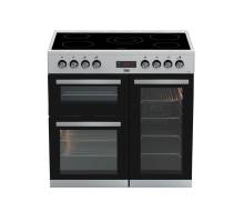 Beko KDVC90X 90cm Double Oven Range Cooker - Stainless Steel