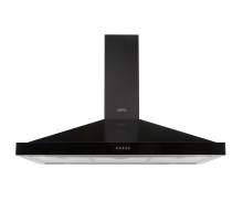 Belling 100CHIMBK Black Chimney Hood 