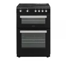 Belling BFSE60TCBLK 60cm Twin Cavity Electric Cooker 