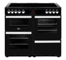 Belling Cookcentre 100EBLK Electric Ceramic Range Cooker