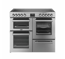 Belling Cookcentre CC100ESTA 100cm Electric Ceramic Range Cooker - Stainless Steel