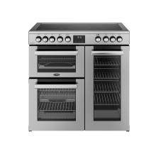 Belling Cookcentre CC90ESTA 90cm Electric Ceramic Range Cooker - Stainless Steel