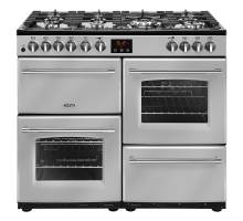 Belling Farmhouse FH100DFTSIL Dual Fuel Range Cooker