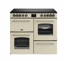 Belling Farmhouse FH100ECRM 100cm Electric Ceramic Range Cooker - Cream