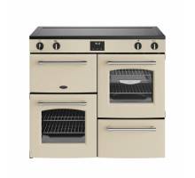 Belling Farmhouse FH100EiCRM 100cm Induction Range Cooker - Cream