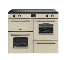 Belling Farmhouse FH110EiCRM 110cm Induction Range Cooker - Cream