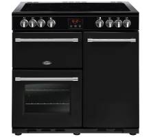 Belling Farmhouse FH90EBK Electric Ceramic Range Cooker