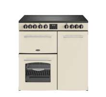 Belling Farmhouse FH90ECRM 90cm Electric Ceramic Range Cooker - Cream