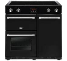 Belling Farmhouse FH90EiBK Electric Induction Range Cooker